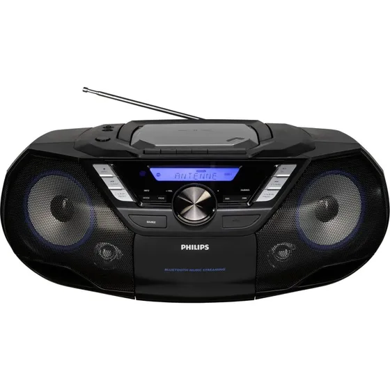 Philips AZB798T/12 DAB Boombox – Stereo, Bluetooth, USB, Kassette
