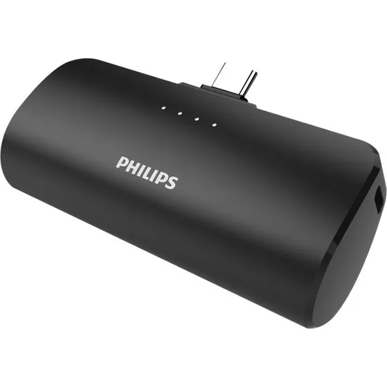Philips Powerbank 2500 mAh 9,25 W USB-C Sort