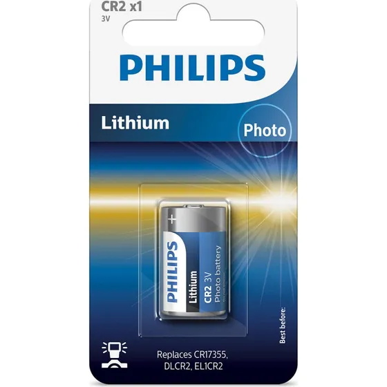 Philips CR2/01B Lithiumbatteri 1 stk