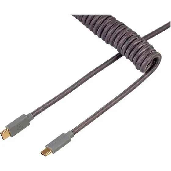 Keychron Coiled Aviator Kabel Grå