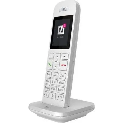 Deutsche Telekom Speedphone 12, hvid, trådløs IP-telefon med TFT-skærm