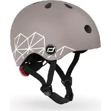 Scoot & Ride Hjelm XXS-S Brown Lines
