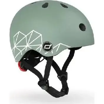 Scoot And Ride Hjelm XXS-S Grøn Linjer
