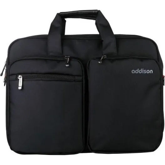 Addison Preston Computertaske 15,6" Sort Toploader