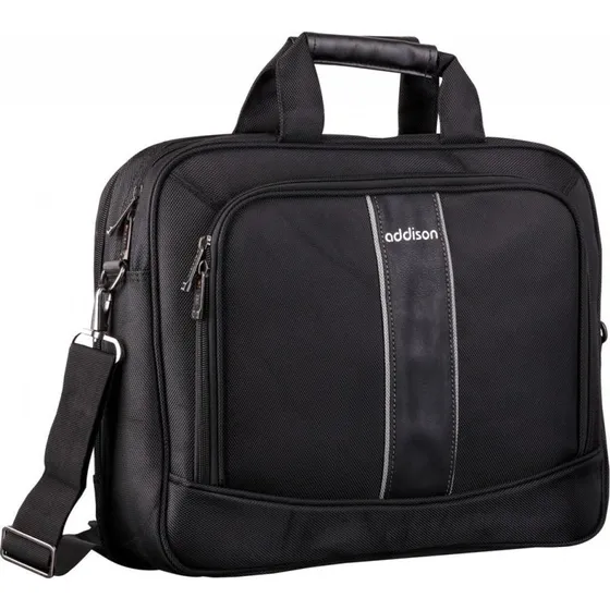 Addison 309014 Computertaske 14,1" Sort med Skulderrem