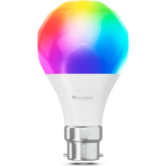 Nanoleaf Essentials Smart A60 Pære B22 9W Matter RGBW 2700-6500K
