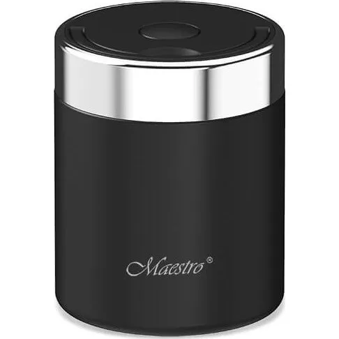 Maestro MR-1649 Termoflaske 500ml Sort
