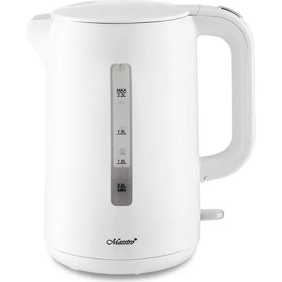 Elkedel Maestro 2,2 L 2200 W Hvid