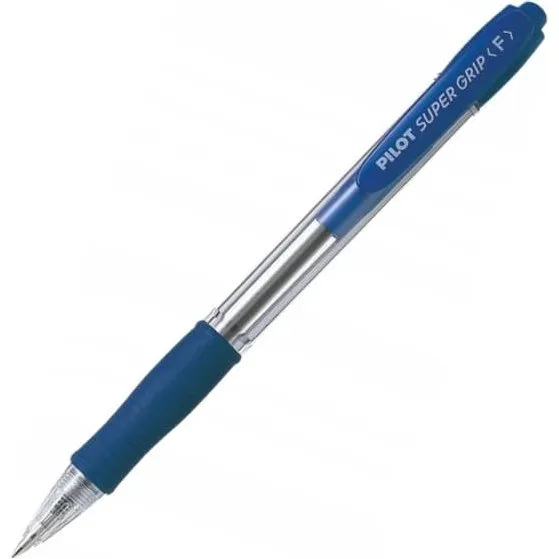 Pilot Super Grip Kuglepen Automatisk 0,27 mm Blå