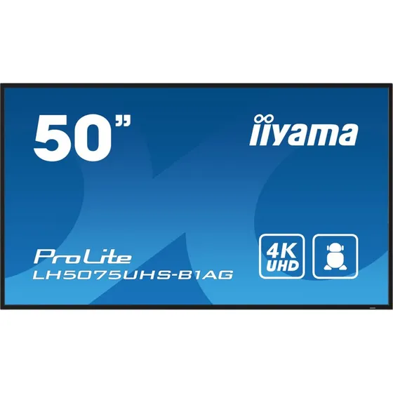 iiyama ProLite LH5075UHS-B1AG 50" 4K Digital Signage-skærm