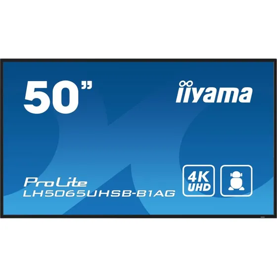 iiyama ProLite LH5065UHSB-B1AG 50" 4K Digital Signage-skærm