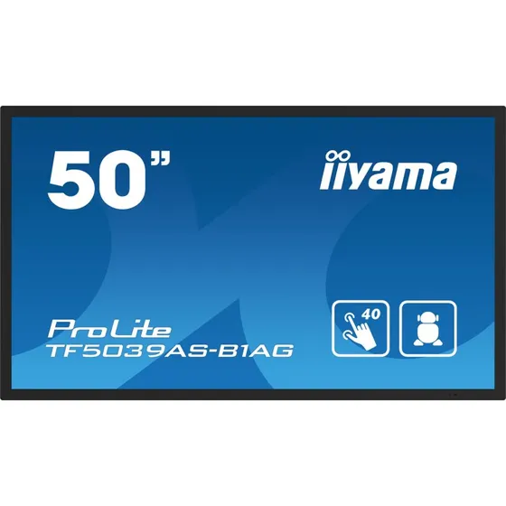 iiyama ProLite TF5039AS-B1AG 50" 4K LED-digital skærm med Android