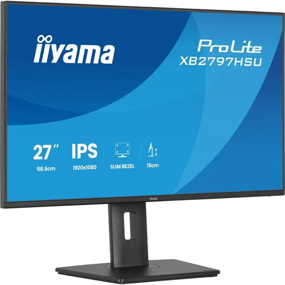 iiyama ProLite XB2797HSU-B1 27" IPS 120Hz Full HD Skærm