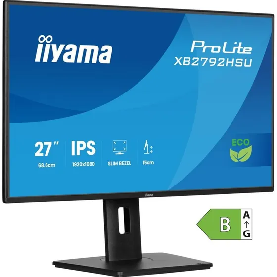 iiyama ProLite XB2792HSU-B1 27" IPS Full HD 120 Hz, sort