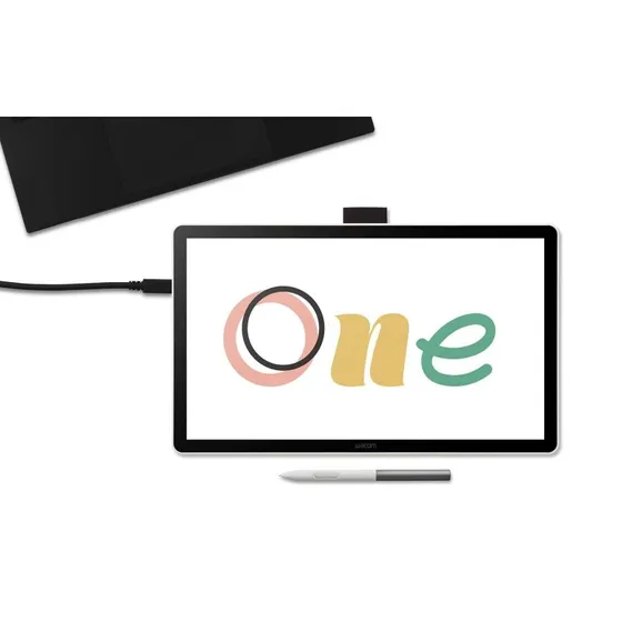 Wacom One 14 14" Tegneskærm, Full HD, Sort/Hvid