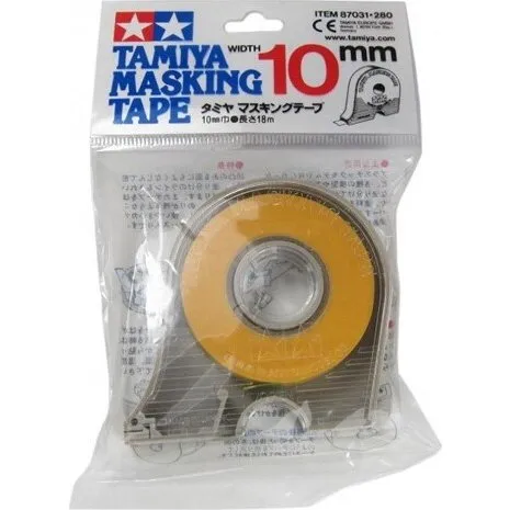 Tamiya 87031 Maskeringstape 10 mm med Dispenser