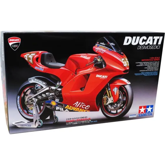 Tamiya Ducati Desmosedici 1:12 Byggesæt