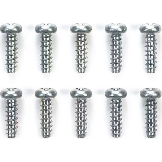 Tamiya 50577 Selvskærende Skrue 3x10mm, 10 stk.