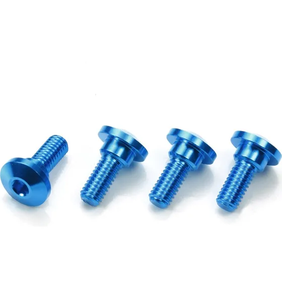 Tamiya TAM54862 Servo Skruer, Aluminium, 4 stk.