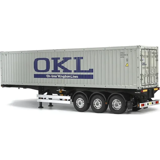 Tamiya 56377 1:14 RC 40-fods 3-akslet containertrailer