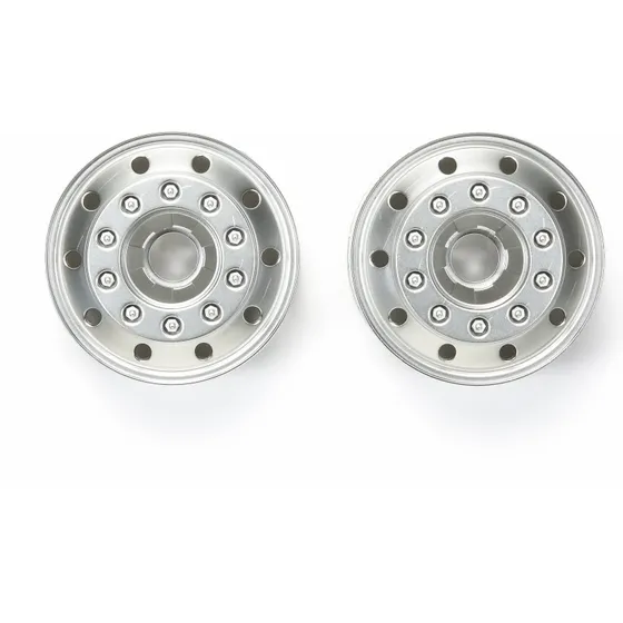 Tamiya 56517 Fælge Mat Krom 22 mm - 2 Stk