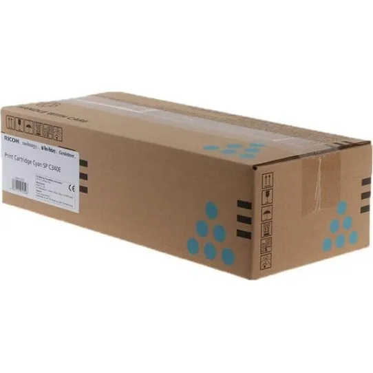 Ricoh SP C340E Cyan Toner 407900, 5000 sider