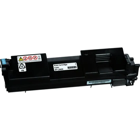 Ricoh SP C360X Cyan Original Toner 9000 sider