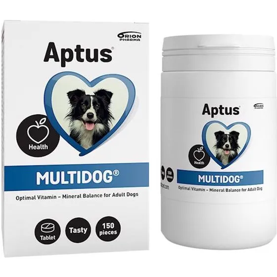 Aptus Multidog tabletter 150 stk (voksen hund, laktosefri)