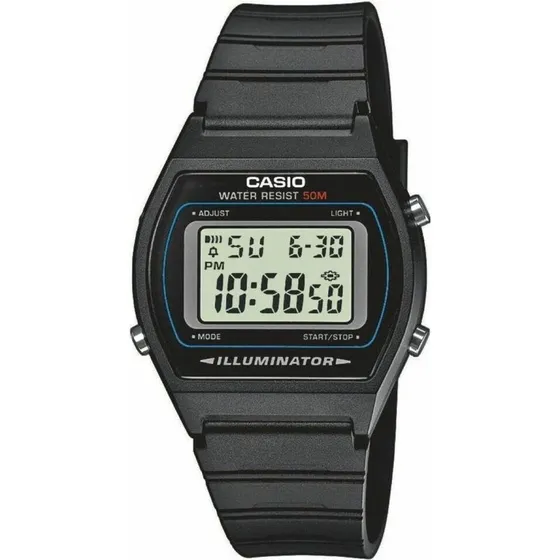Casio W-202-1AVEF Herre Digital Armbåndsur, Sort