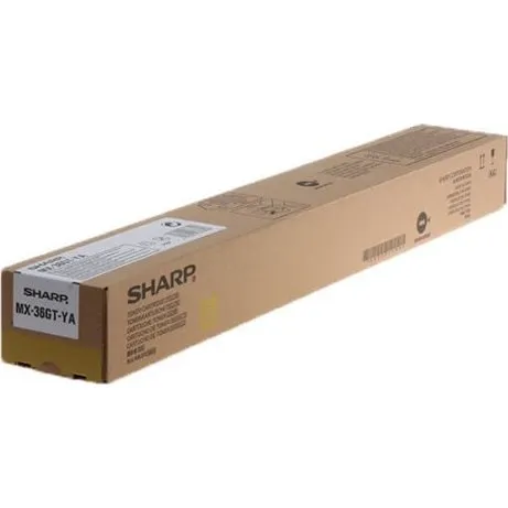 Sharp MX36GTYA Gul Toner, 15.000 sider, original
