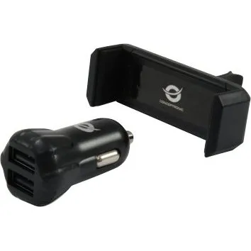 Conceptronic Bilstrømsadapter 2A USB 2x