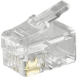 goobay Telefon-konnektor RJ-10 (han)