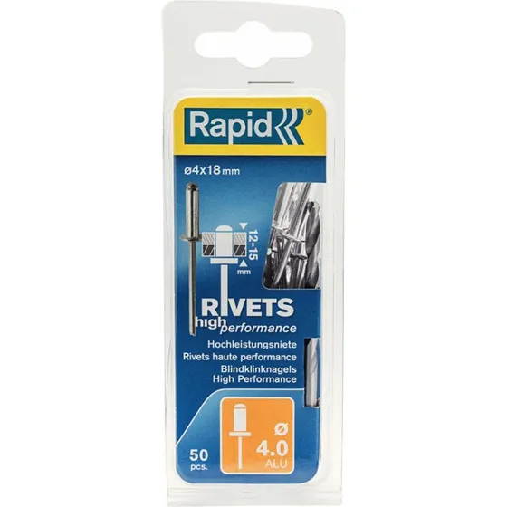 Rapid Blindnitte Ø4,0x18mm 50 stk
