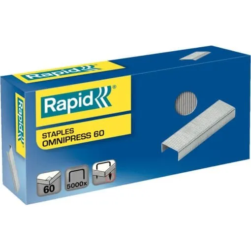 Rapid Omnipress 60 Hæfteklammer 8,5 mm, 5000 stk