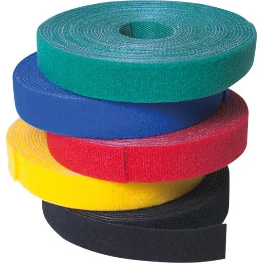 LogiLink 4m Sort Velcro Kabelbånd 16mm