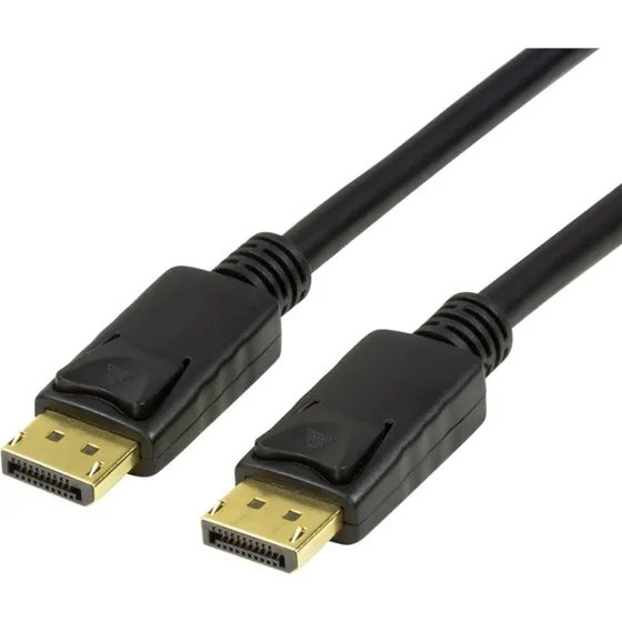 LogiLink DisplayPort-kabel 1.4 8K/4K 1m sort