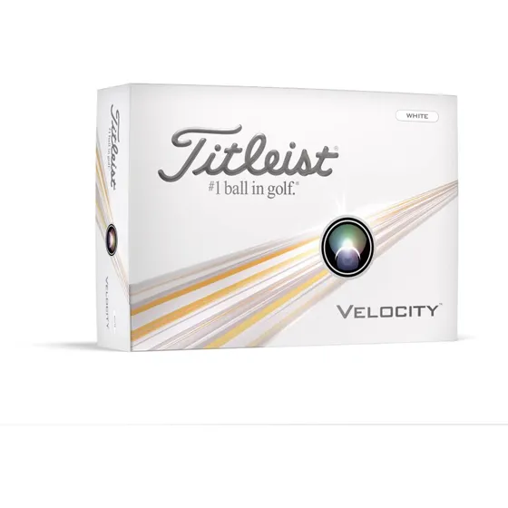 Titleist Velocity golfbolde, hvid