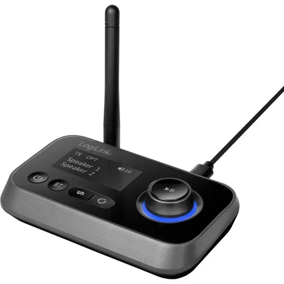 LogiLink BT0062 Bluetooth 5.0 2-i-1 lydsender/modtager