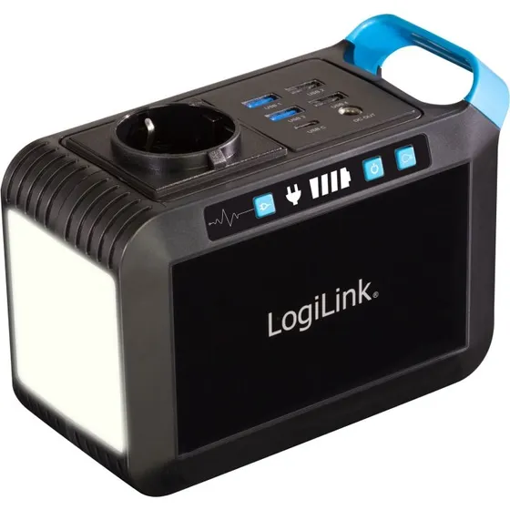 LogiLink PPS0080 24.000 mAh 80W Bærbar Strømforsyning
