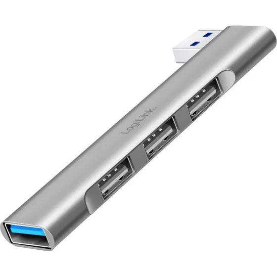 Ultraslank 4-ports USB-A-hub 18W aluminium