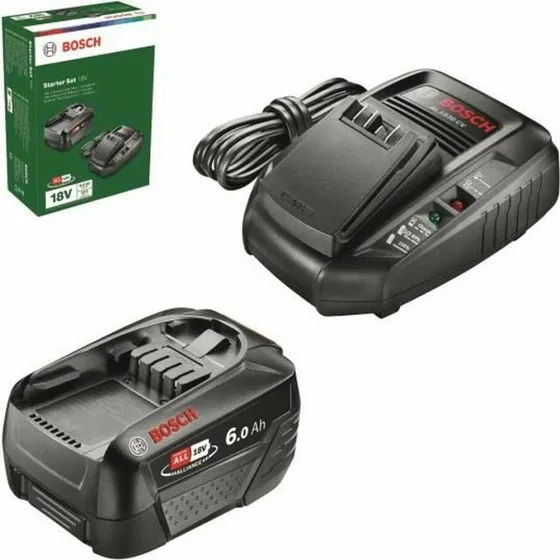 Bosch AL18-44 18 V 6,0 Ah Batterisæt med Oplader