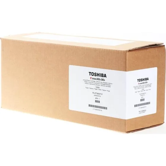 Toshiba T-3850P-R Svart Toner 10.000 sider