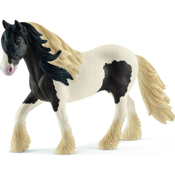 Schleich Tinkerhingst - Farm World, håndmalet hest figur