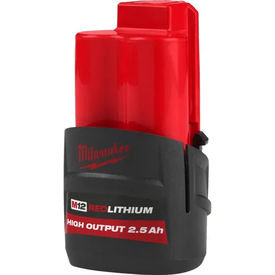 Milwaukee M12 HB2.5 2,5 Ah High Output Batteri