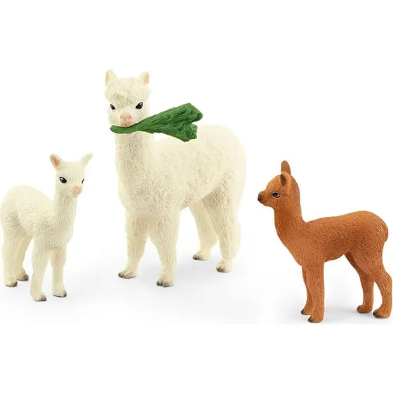 Schleich Wild Life Alpakafamilie