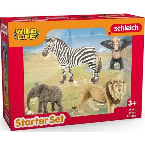 Schleich Wild Life Afrika Startsæt med Dyrefigurer