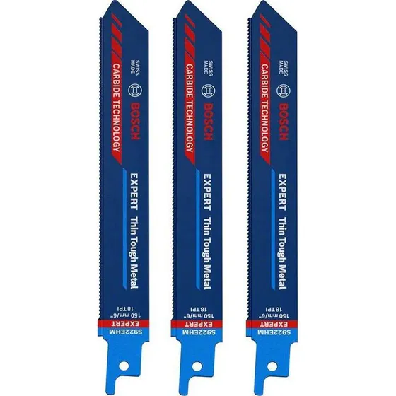 Bosch BAJONETSAVKLINGEINGE S922EHM INOX 3 stk