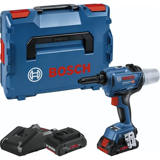 Bosch GRG 18V-16 C Akku-Nittepistol 3.2-5.6 mm, Sort/Grøn