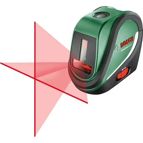Bosch Krydslaser Universallevel 2 - Rød, 10 m