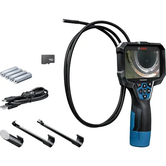 Bosch GIC 12V-5-27 C Inspektionskamera 5" Skærm, 8,3 mm, IP67